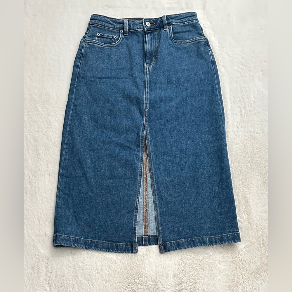 Steve Madden Ladies' Denim Midi Skirt, Size S - Picture 7 of 9